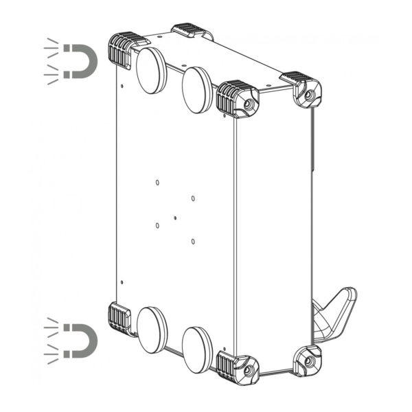 GYSFLASH 102-12 HF Magnetfix magnetic wall bracket